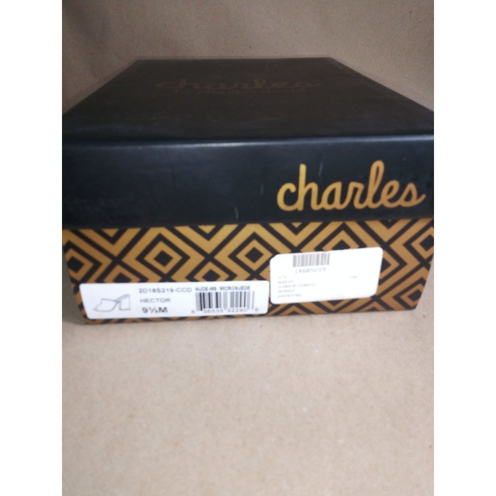 Charles By Charles David Hector Heeled Sandals Size 9.5 Color: Nude - Picture 4 of 5